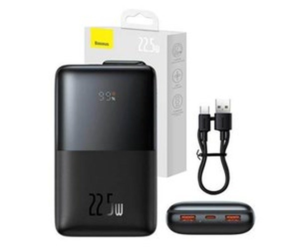 Powerbank Zeus 20000mAh, USB zu USB-C, 22.5W (schwarz) Powerbank von OTTO