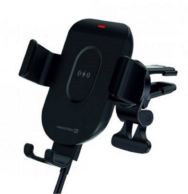SWISSTEN Auto-Halter mit 15W Wireless Charging und 1m Micro-USB Kabel Handy-Halterung von SWISSTEN