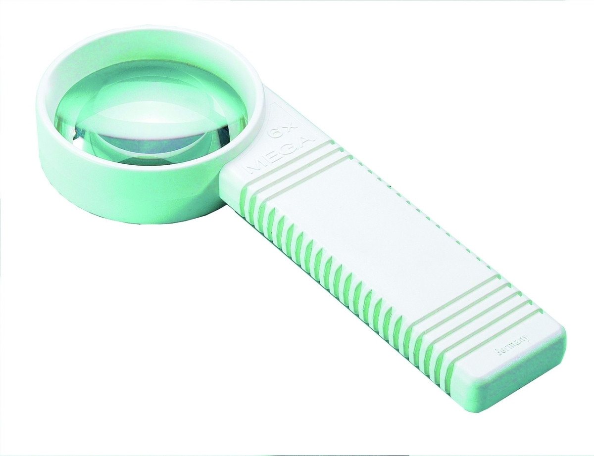 Taschenlupe Leseglas Mega 60 mm 6-fach weiß. Taschenlupe Leseglas Mega 60 mm 6-fach weiß. von OTTO