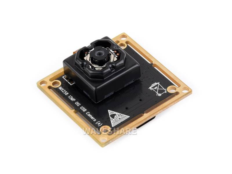 Waveshare USB HD Kameramodul 13 Megapixel IMX258 Sensor, optische Video-Adapter von Waveshare