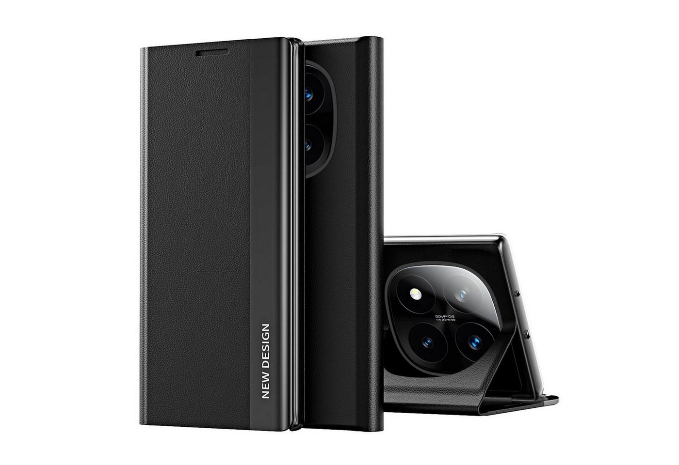 Wigento Smartphone-Hülle Für Xiaomi Redmi Note 14 Pro Plus 5G Electroplated Kunstleder Hülle, Seiten-Elektroplattierung, Flip-Stand, Adsorptionsfunktion Wigento Smartphone-Hülle Für Xiaomi Redmi Note 14 Pro Plus 5G Electroplated Kunstleder Hülle, Seiten-Elektroplattierung, Flip-Stand, Adsorptionsfunktion von Wigento