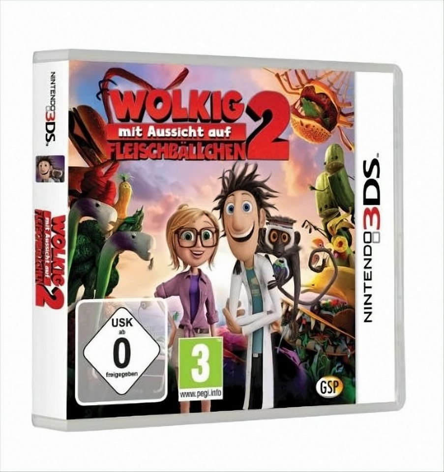 Wolkig mit Aussicht auf Fleischbällchen 2 Nintendo 3DS Wolkig mit Aussicht auf Fleischbällchen 2 Nintendo 3DS von OTTO