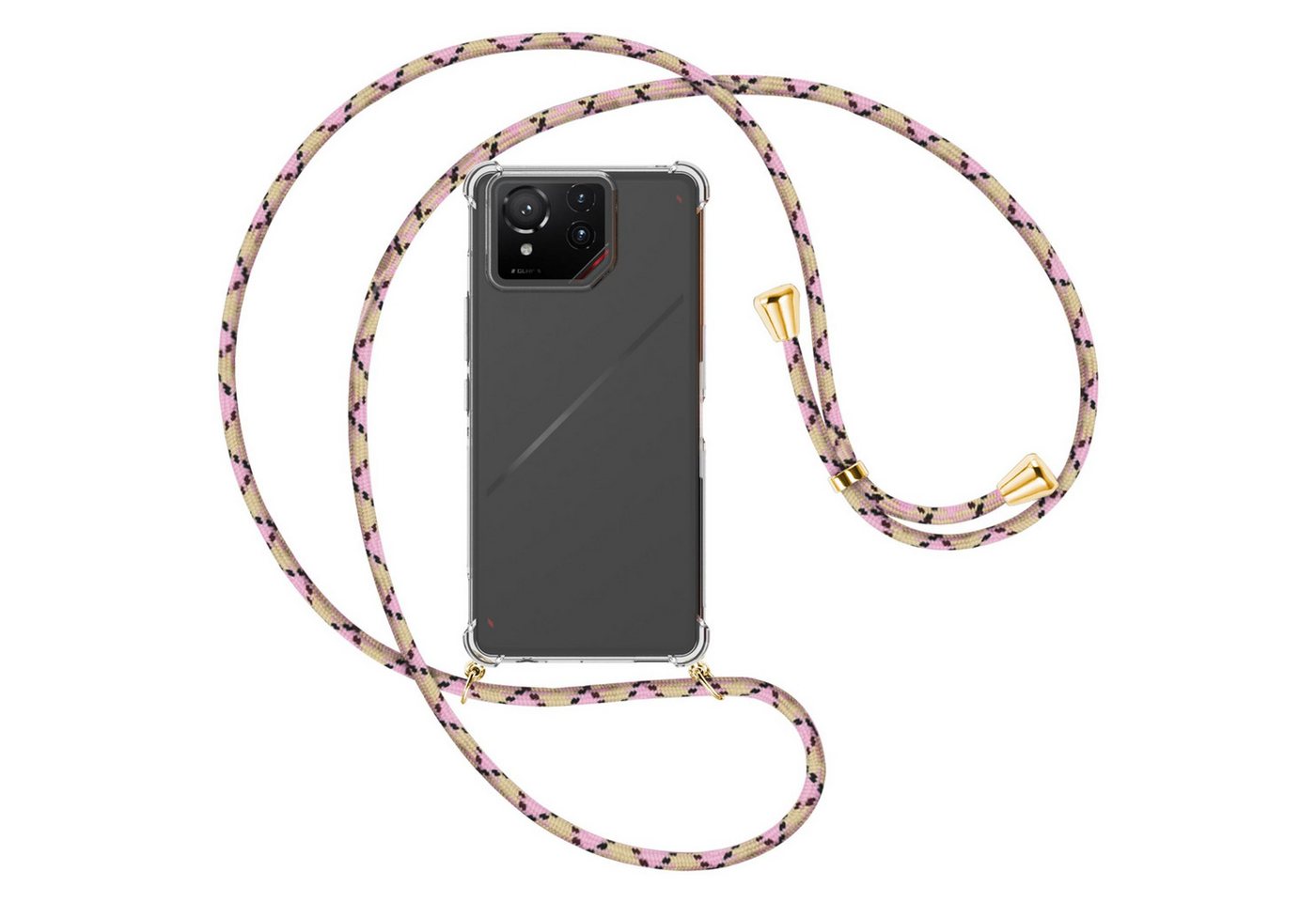 mtb more energy Handykette für ASUS ROG Phone 9 [NC-932-G], Umhängehülle mit Band [NC-932-G] von mtb more energy