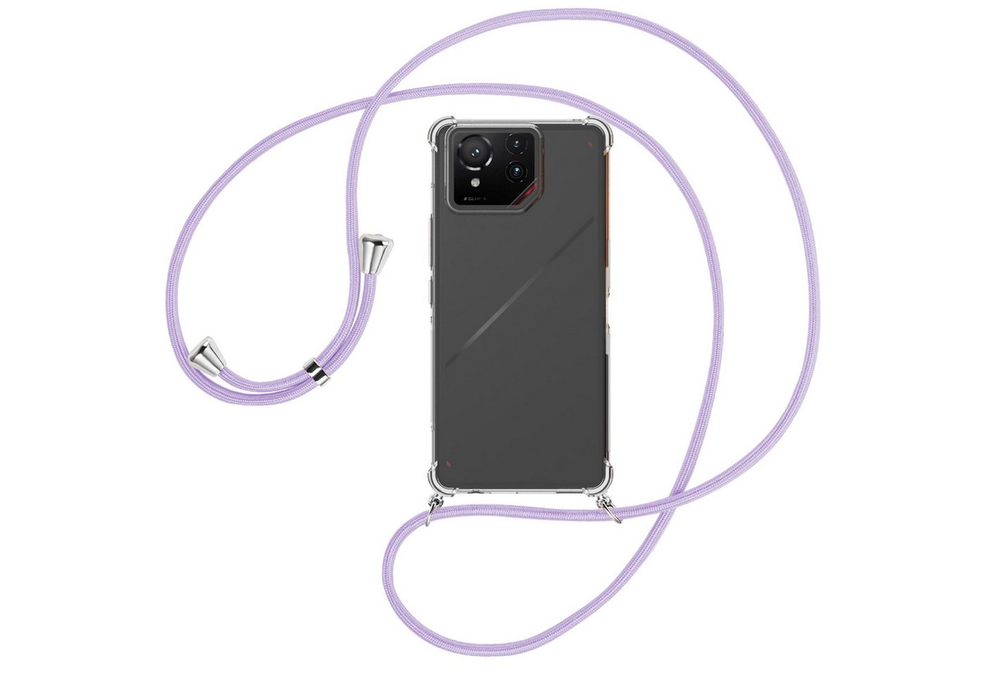 mtb more energy Handykette für ASUS ROG Phone 9 [NC-932-S], Umhängehülle mit Band [NC-932-S] von mtb more energy