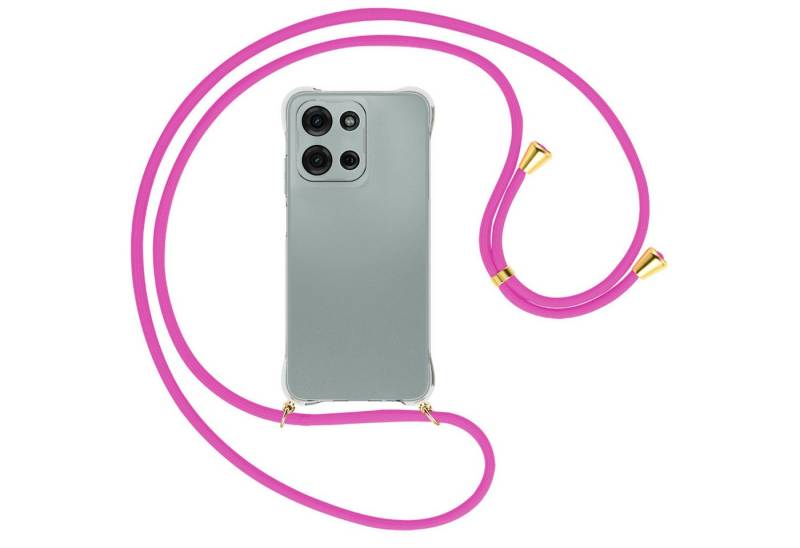 mtb more energy Handykette für Motorola Moto G Play 4G (2025) [NC-935-G], Umhängehülle mit Band [NC-935-G] von mtb more energy