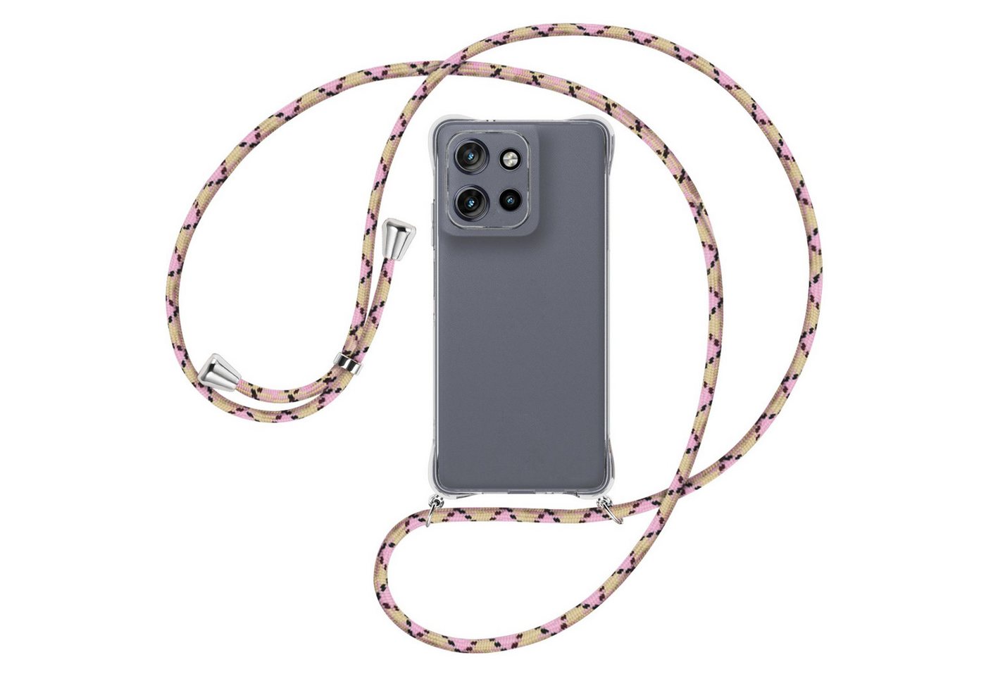 mtb more energy Handykette für Motorola Moto G Power 5G (2025) [NC-934-S], Umhängehülle mit Band [NC-934-S] von mtb more energy