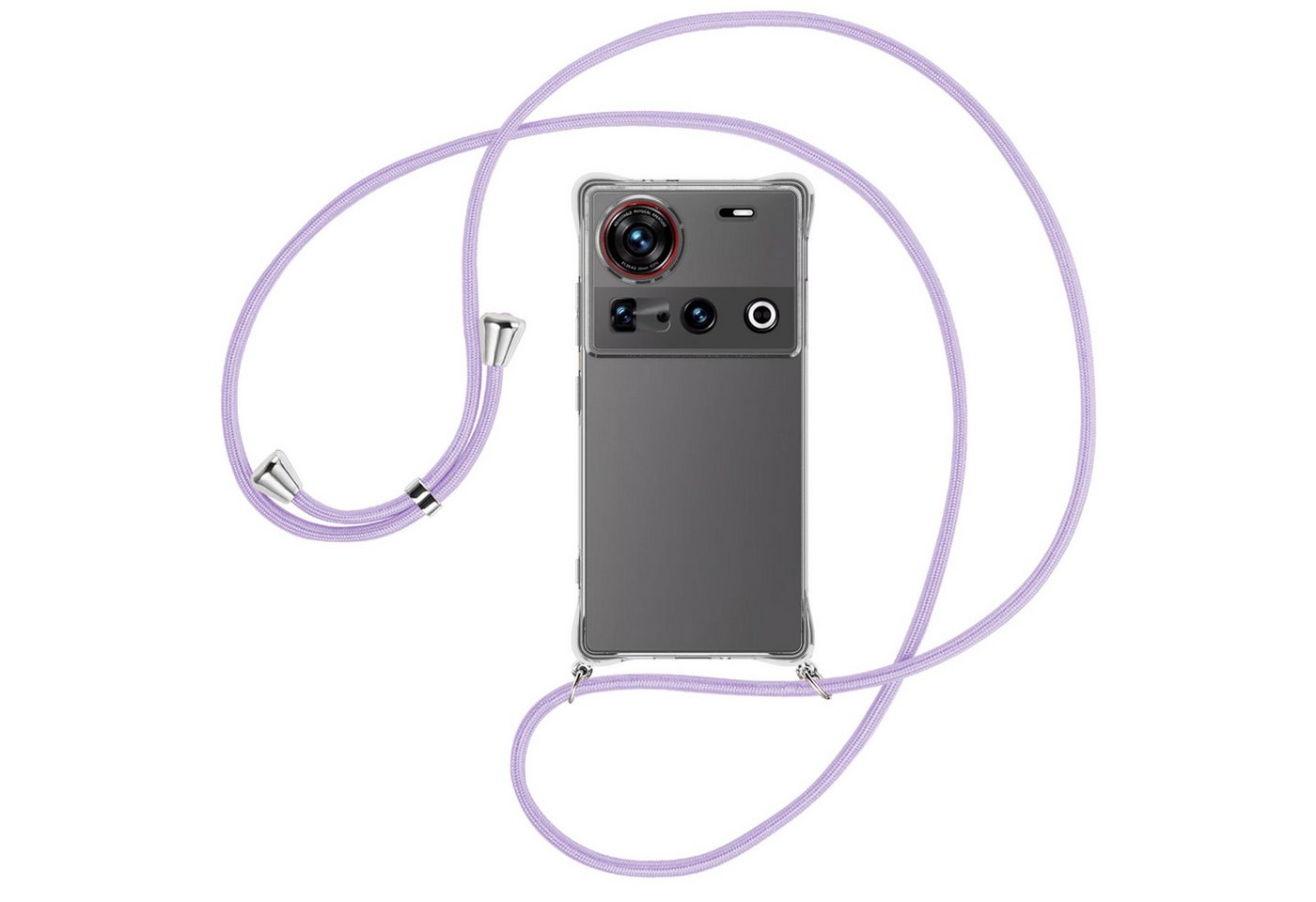 mtb more energy Handykette für Nubia Z70 Ultra 5G [NC-938-S], Umhängehülle mit Band [NC-938-S] von mtb more energy