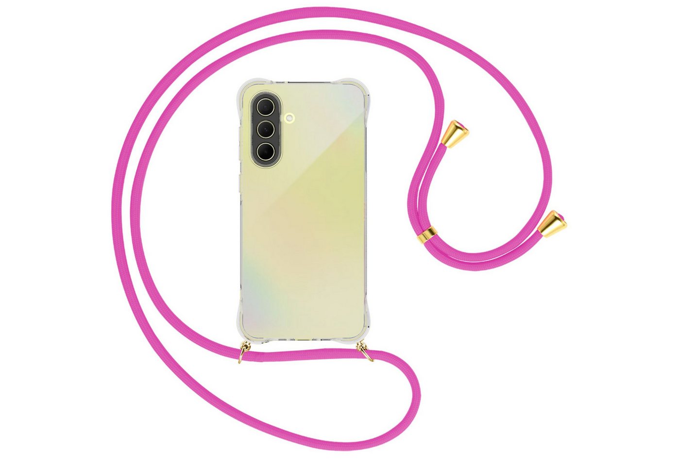mtb more energy Handykette für Samsung A36 5G [NC-925-G], Umhängehülle mit Band [NC-925-G] von mtb more energy