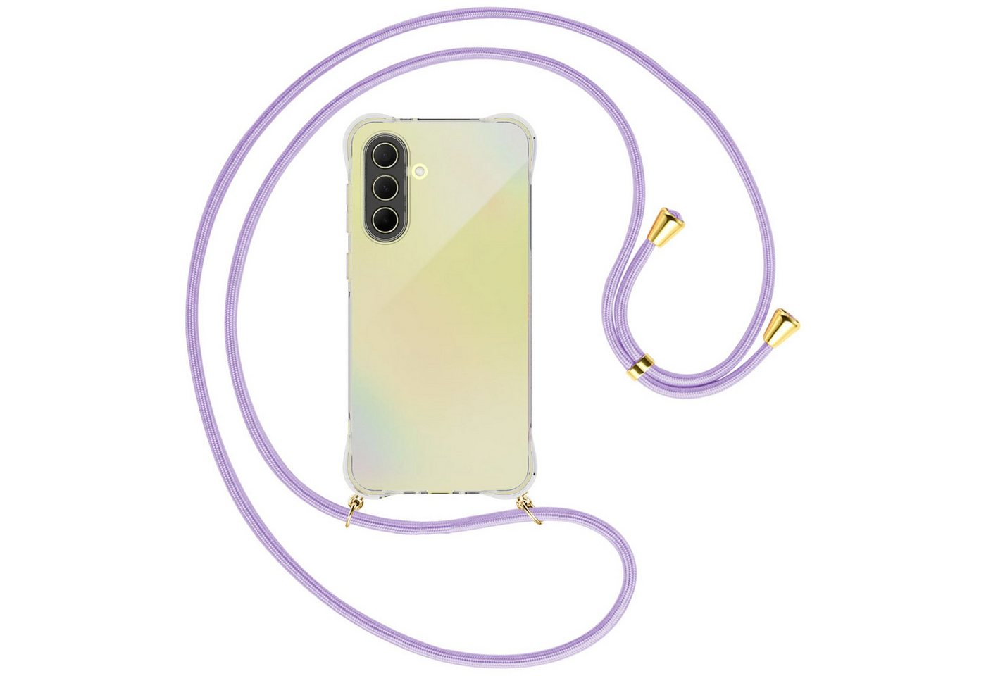 mtb more energy Handykette für Samsung A36 5G [NC-925-G], Umhängehülle mit Band [NC-925-G] von mtb more energy