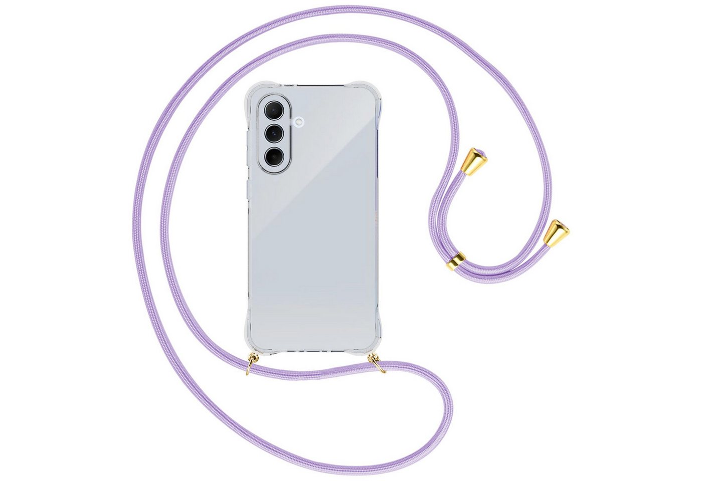 mtb more energy Handykette für Samsung Galaxy A56 5G [NC-933-G], Umhängehülle mit Band [NC-933-G] von mtb more energy