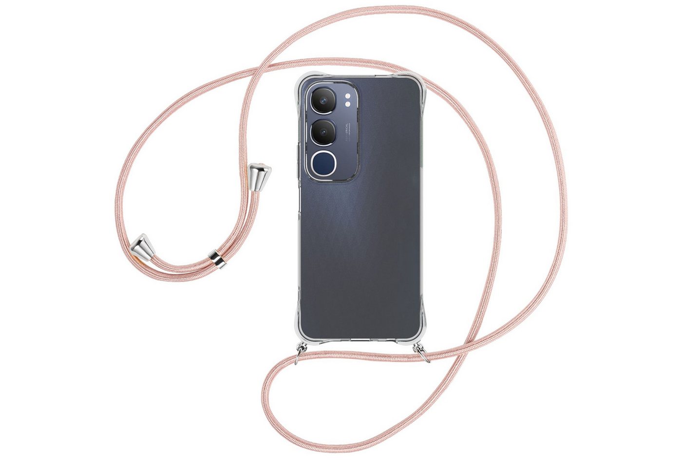 mtb more energy Handykette für Vivo Y19S 4G [NC-927-S], Umhängehülle mit Band [NC-927-S] von mtb more energy