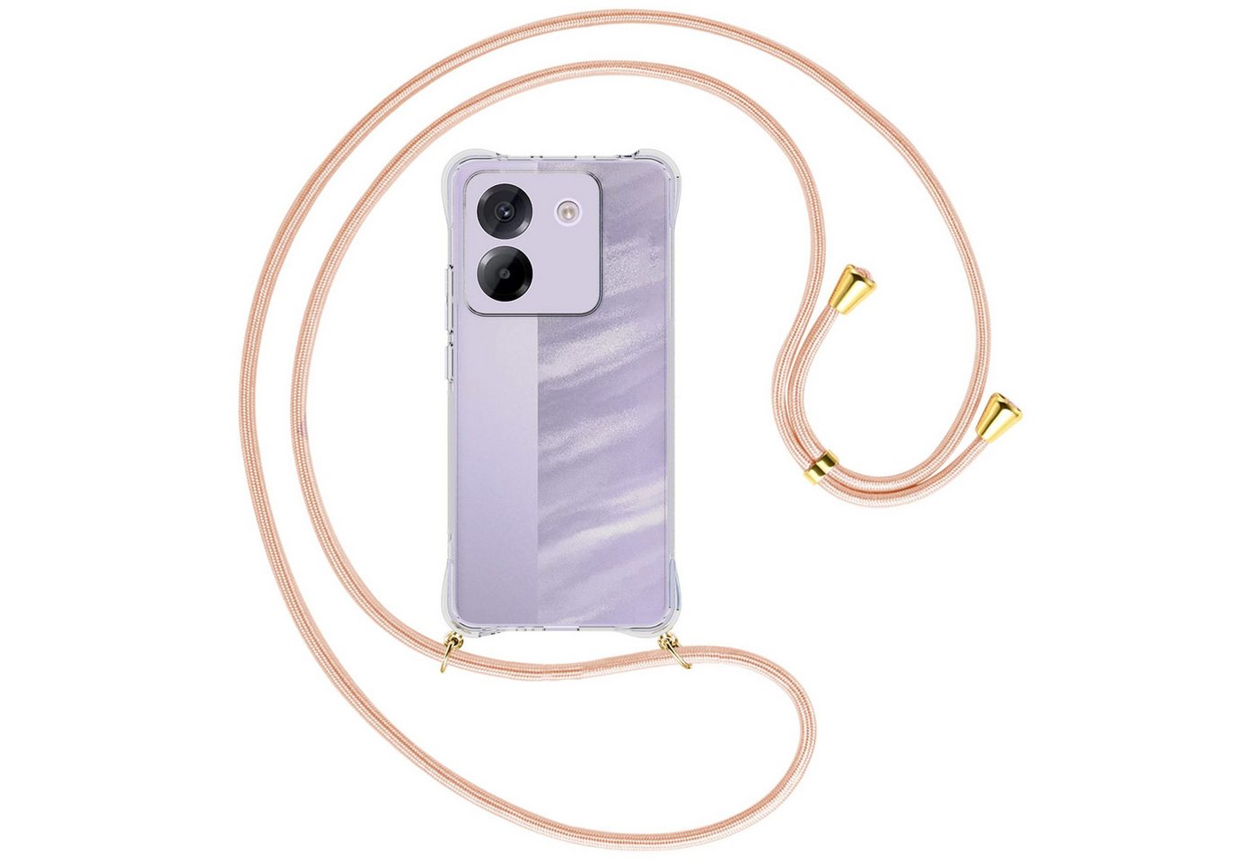mtb more energy Handykette für Xiaomi Poco M7 Pro 5G [NC-941-G], Umhängehülle mit Band [NC-941-G] von mtb more energy