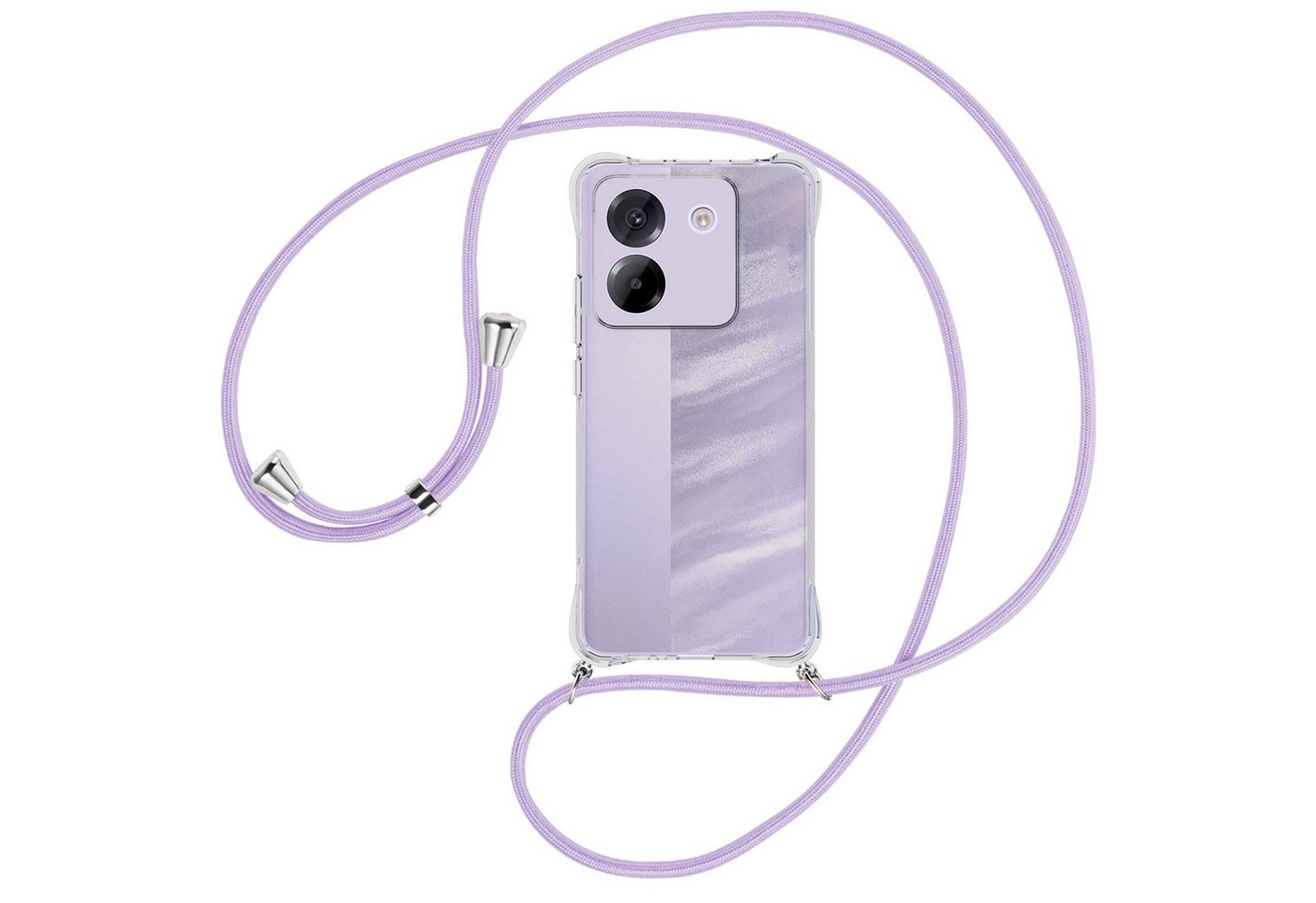 mtb more energy Handykette für Xiaomi Poco M7 Pro 5G [NC-941-S], Umhängehülle mit Band [NC-941-S] von mtb more energy