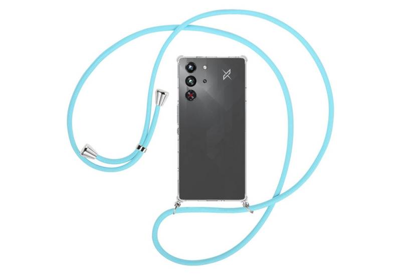 mtb more energy Handykette für ZTE Nubia Red Magic 10 Pro [NC-930-S], Umhängehülle mit Band [NC-930-S] von mtb more energy