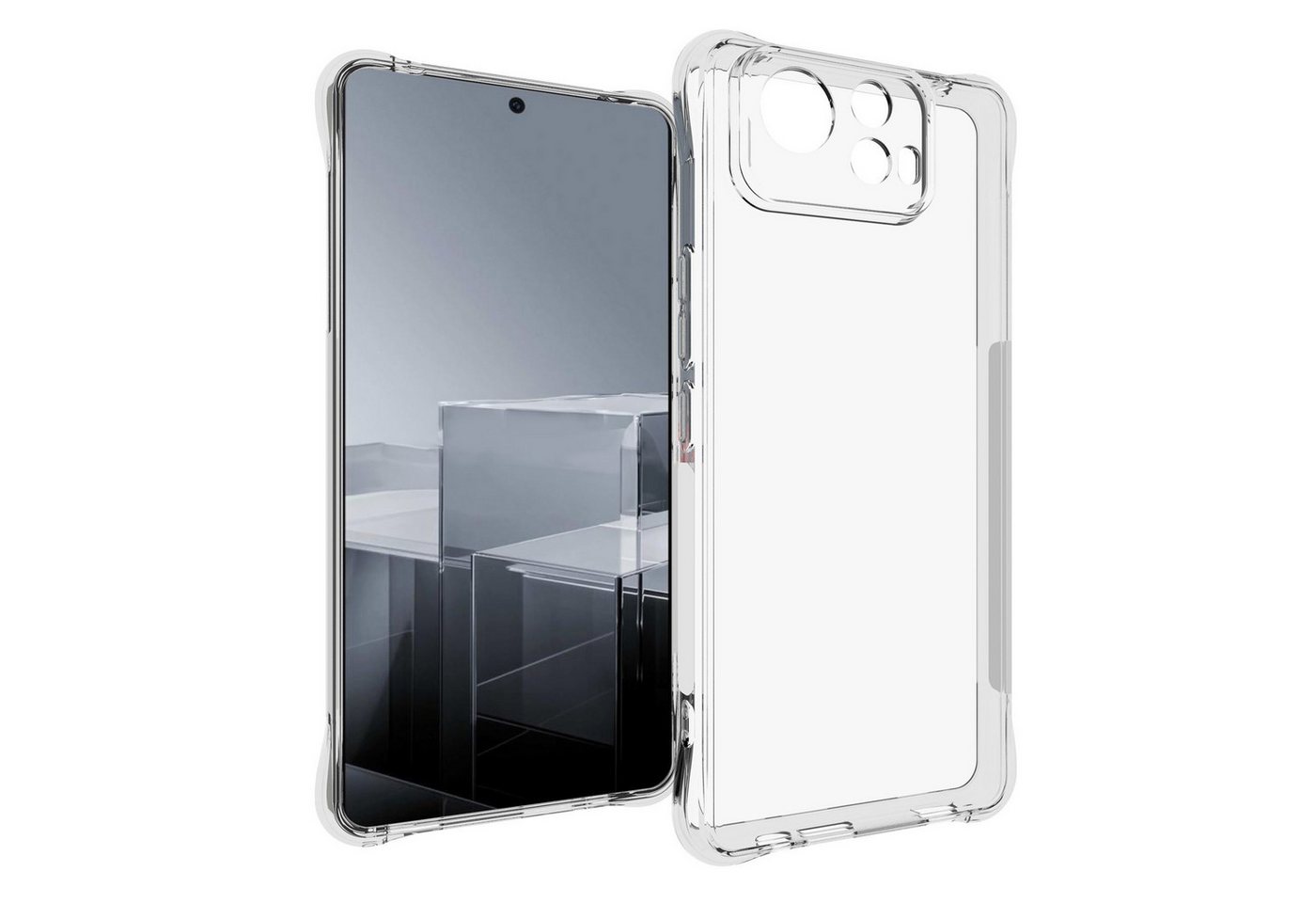 mtb more energy Smartphone-Hülle Clear Armor Case für Asus Zenfone 12 Ultra mtb more energy Smartphone-Hülle Clear Armor Case für Asus Zenfone 12 Ultra von mtb more energy