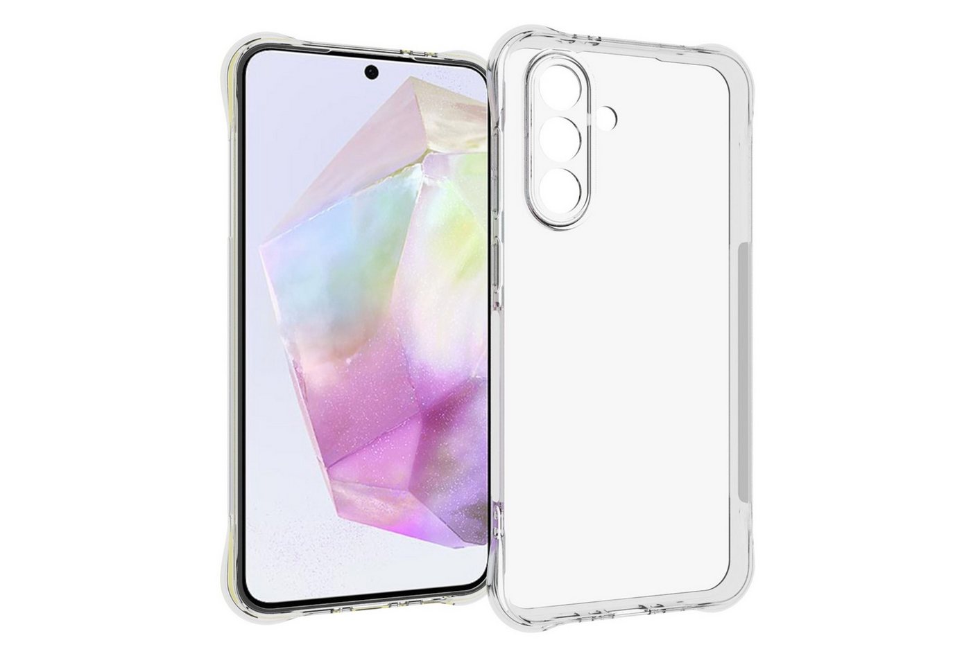 mtb more energy Smartphone-Hülle Clear Armor Case für Samsung A36 5G mtb more energy Smartphone-Hülle Clear Armor Case für Samsung A36 5G von mtb more energy