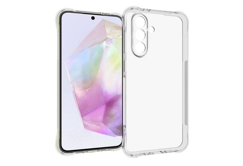 mtb more energy Smartphone-Hülle Clear Armor Case für Samsung A36 5G von mtb more energy
