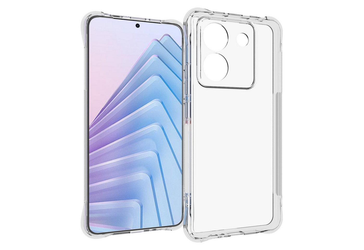 mtb more energy Smartphone-Hülle Clear Armor Case für Xiaomi Poco M7 Pro 5G mtb more energy Smartphone-Hülle Clear Armor Case für Xiaomi Poco M7 Pro 5G von mtb more energy