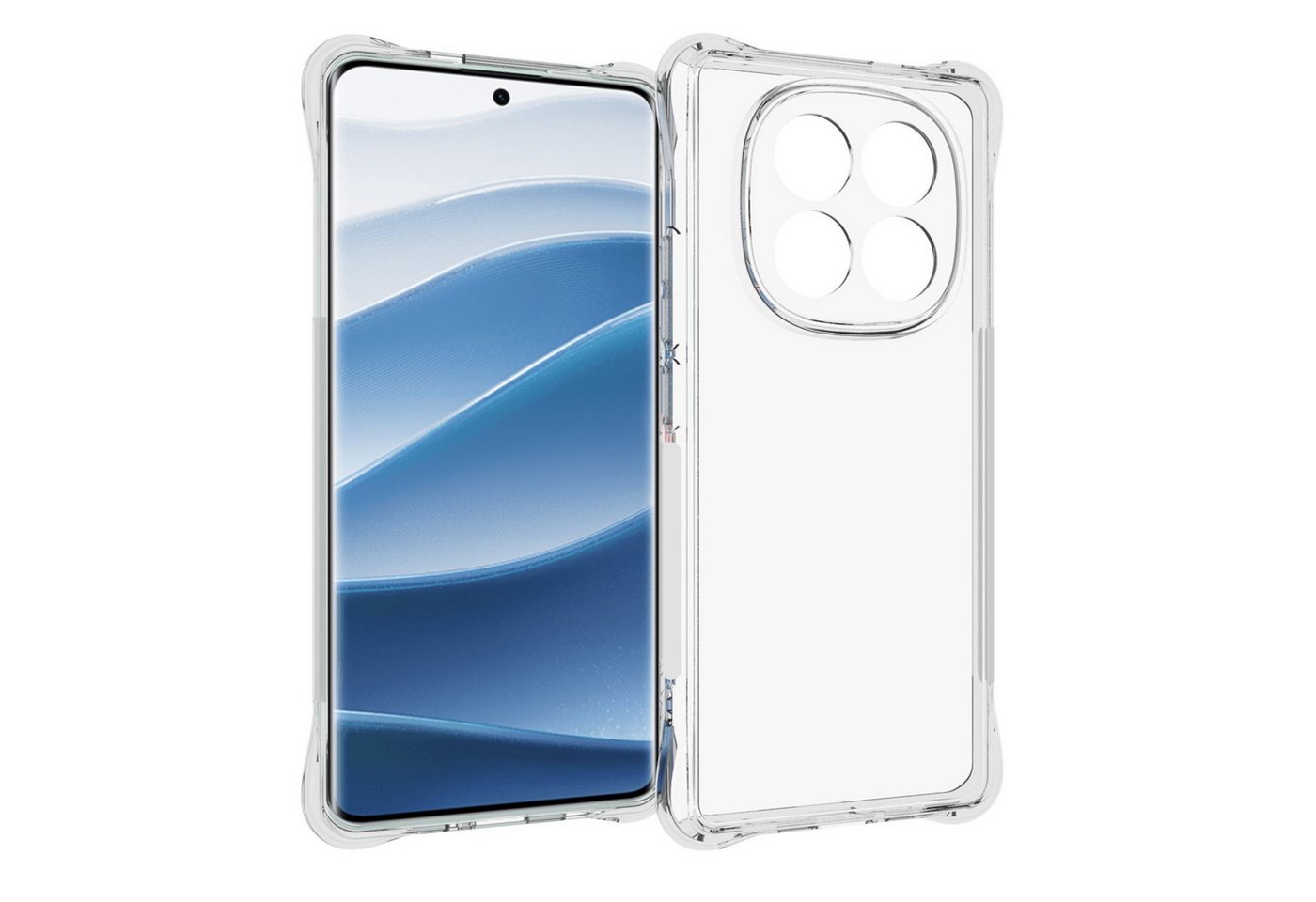 mtb more energy Smartphone-Hülle Clear Armor Case für Xiaomi Redmi Note 14 Pro Plus 5G mtb more energy Smartphone-Hülle Clear Armor Case für Xiaomi Redmi Note 14 Pro Plus 5G von mtb more energy