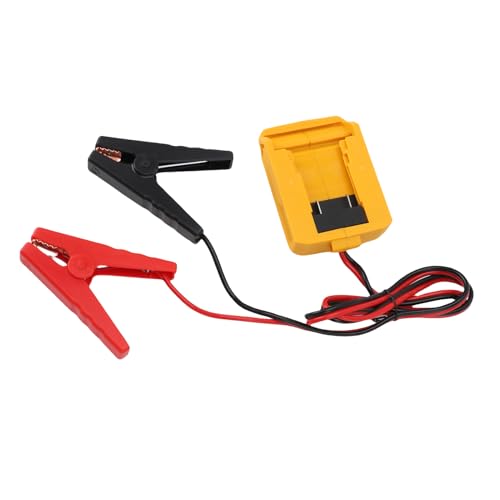 Auto -Jumper -Kabel mit Adapter, 18 -V -Batterieantriebsantriebsantrieb Start -Booster -Kabel, Kompakte und Tragbare Robuste Konstruktion, Vielseitiger Gebrauch für Verschiedene von OUCRIY