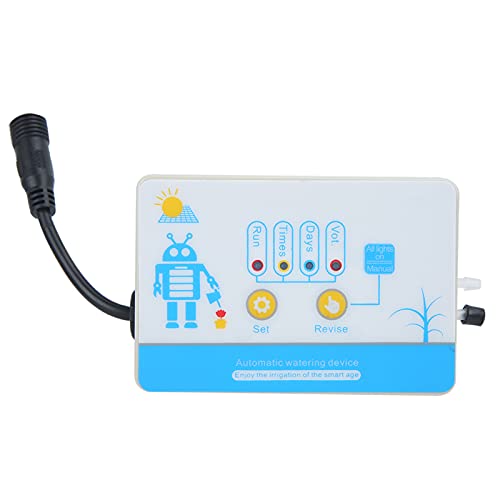 Bewässerungsregler, Bewässerungstimer, Solar-Intelligenter Automatischer Tropfbewässerungsregler, Gartenwasser-Timer-Set, Bewässerungsset Bewässerungsregler, Bewässerungstimer, Solar-Intelligenter Automatischer Tropfbewässerungsregler, Gartenwasser-Timer-Set, Bewässerungsset von OUCRIY