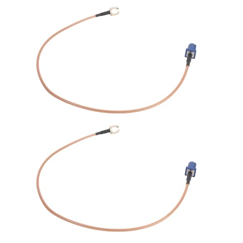 Vehikel -GPS -Antennenadapterkabel, 2pcs Metallkautschuk -Antennenadapterkabel, Fakra C Männlich an SMA -Mann für Auto -GPS -WLAN -Geräte, Koaxialkabel Vehikel -GPS -Antennenadapterkabel, 2pcs Metallkautschuk -Antennenadapterkabel, Fakra C Männlich an SMA -Mann für Auto -GPS -WLAN -Geräte, Koaxialkabel von OUCRIY