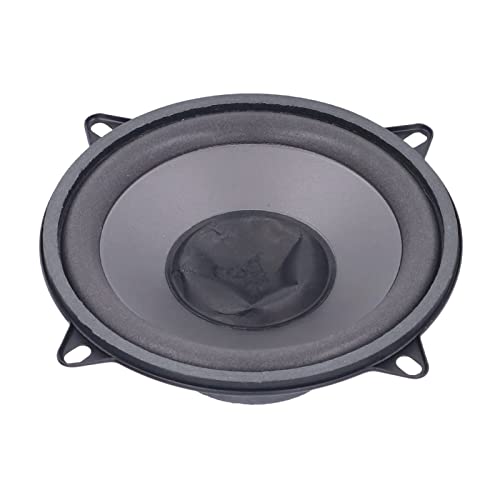13 cm (5,1 Zoll) Auto-Audio-Bass-Lautsprecher, 4Ω, 60 Hz, 20 kHz, 93 dB, Tür-Seitenmontage, rund, schwarz, universell von OUKENS