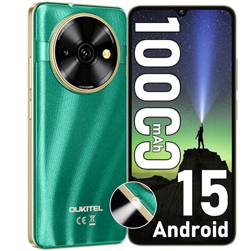 OUKITEL C59 Android 15 Smartphone Ohne Vertrag, 10000mAh Handy Günstig, 16GB+128GB Handy Ohne Vertrag, 6.88" HD+ Simlockfreie Handys 120LM Taschenlampe, 13MP+5MP, Dual 4G SIM/Fingerabdruck/OTG/Face ID OUKITEL C59 Android 15 Smartphone Ohne Vertrag, 10000mAh Handy Günstig, 16GB+128GB Handy Ohne Vertrag, 6.88" HD+ Simlockfreie Handys 120LM Taschenlampe, 13MP+5MP, Dual 4G SIM/Fingerabdruck/OTG/Face ID von OUKITEL