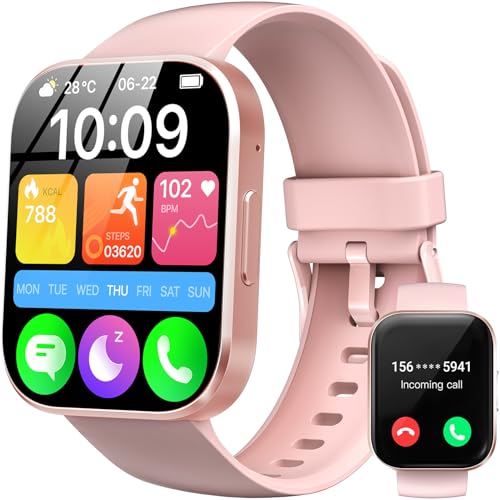 OUKITEL Smartwatch Herren Damen, 1,91 Zoll Touchscreen Smart Watch mit Telefonfunktion, 140+ Sportmodi Fitnessuhr IP68 Wasserdicht, Sportuhr mit Puls-Schlaf-Monitor Schrittzähler, Uhr für Android iOS OUKITEL Smartwatch Herren Damen, 1,91 Zoll Touchscreen Smart Watch mit Telefonfunktion, 140+ Sportmodi Fitnessuhr IP68 Wasserdicht, Sportuhr mit Puls-Schlaf-Monitor Schrittzähler, Uhr für Android iOS von OUKITEL