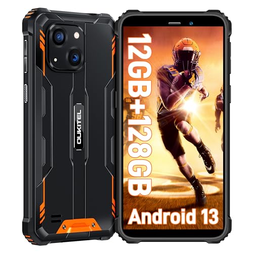 OUKITEL WP32 Rugged Smartphone Android 13-Orange von OUKITEL