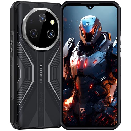 OUKITEL WP55 Pro Rugged Smartphone 5G Android 15-2025 36GB+512GB/1TB Unzerstörbares Telefon, 6,6 Zoll FHD+ 108MP Kamera 11000mAh IP68/IP69K Robustes Handy, Dual SIM/NFC/OTG Stoßfestes Handy OUKITEL WP55 Pro Rugged Smartphone 5G Android 15-2025 36GB+512GB/1TB Unzerstörbares Telefon, 6,6 Zoll FHD+ 108MP Kamera 11000mAh IP68/IP69K Robustes Handy, Dual SIM/NFC/OTG Stoßfestes Handy von OUKITEL