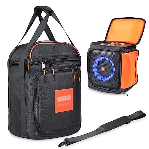 Taschen für JBL Partybox Bluetooth Lautsprecher Tragetasche Case Tragbar Tasche Reise Schutz Taschen für JBL Partybox Serie Bluetooth Party-Lautsprecher (For JBL partybox Encore Essential) von OUKNAK