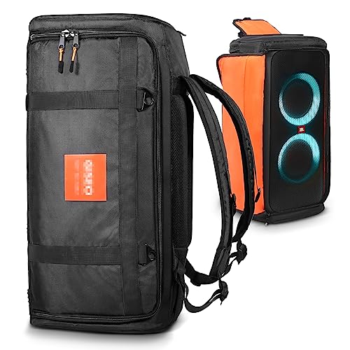 Taschen für JBL Partybox Bluetooth Lautsprecher Tragetasche Case Tragbar Tasche Reise Schutz Taschen für JBL Partybox Serie Bluetooth Party-Lautsprecher (for JBL partybox 310 Black) von OUKNAK