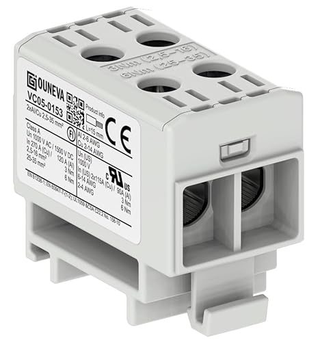 OTL-connector 2,5-35 mm², 2xAl/Cu. 30pcs/box. OTL-connector 2,5-35 mm², 2xAl/Cu. 30pcs/box. von OUNEVA