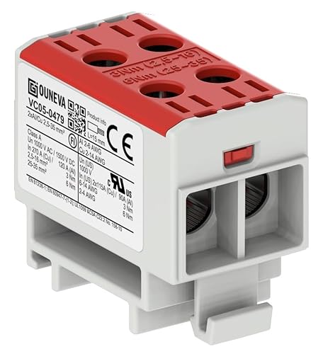 OTL-connector 2.5-35mm2, 2xAl/Cu, Red. 30pcs/box. OTL-connector 2.5-35mm2, 2xAl/Cu, Red. 30pcs/box. von OUNEVA
