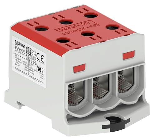 OTL-connector 6-95mm2, 3xAl/Cu, Red. 12pcs/box. OTL-connector 6-95mm2, 3xAl/Cu, Red. 12pcs/box. von OUNEVA