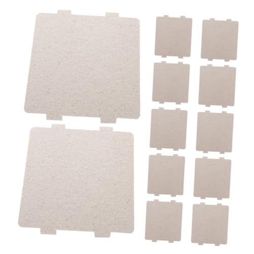OUNONA 12 Stück Hochtemperaturbeständige Glimmertabletten Ofenzubehör Glimmerplatte Wellenleiterabdeckung Mikrowellen-Wellenleiter-Abdeckung Ofenteile mikrowelle zubehör Harz Beige OUNONA 12 Stück Hochtemperaturbeständige Glimmertabletten Ofenzubehör Glimmerplatte Wellenleiterabdeckung Mikrowellen-Wellenleiter-Abdeckung Ofenteile mikrowelle zubehör Harz Beige von OUNONA