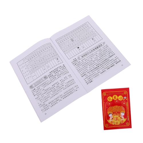 OUNONA 2025 Kalender des alten Kaisers Feng-Shui-Kalender Papier OUNONA 2025 Kalender des alten Kaisers Feng-Shui-Kalender Papier von OUNONA