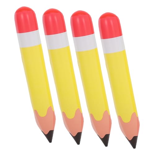 OUNONA 4 Stück Aufblasbares Bleistiftspielzeug Schulanfangsteller Schulballons Aufblasbare Bleistifte Jumbo Requisiten Bleistifte Riesige Bleistift Requisite Schulanfangsparty OUNONA 4 Stück Aufblasbares Bleistiftspielzeug Schulanfangsteller Schulballons Aufblasbare Bleistifte Jumbo Requisiten Bleistifte Riesige Bleistift Requisite Schulanfangsparty von OUNONA