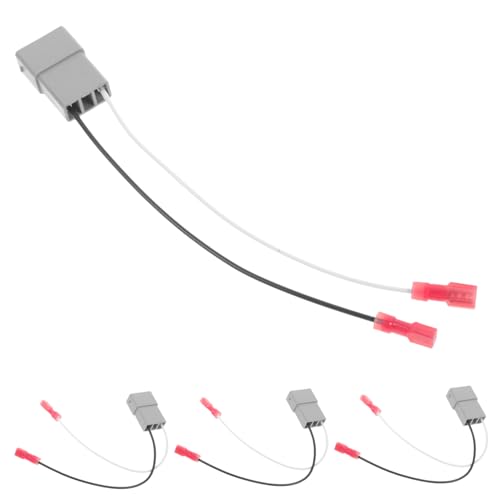 OUNONA 4Stücke Lautsprecher Kabelbaum Adapter für Ersatz für Kfz Lautsprecheranschluss Installieren Langlebig für DIY Audio Upgrade OUNONA 4Stücke Lautsprecher Kabelbaum Adapter für Ersatz für Kfz Lautsprecheranschluss Installieren Langlebig für DIY Audio Upgrade von OUNONA