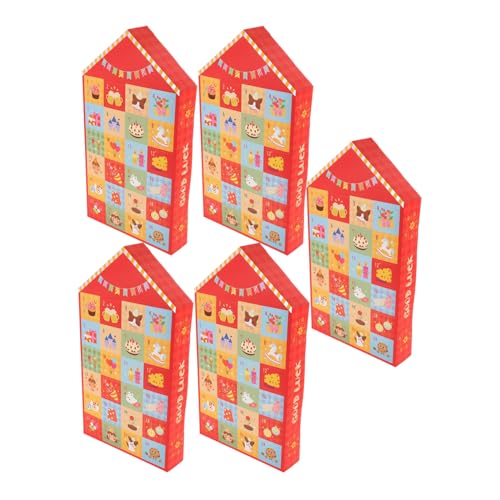 OUNONA 5er-boxen Leere Adventskalenderboxen Weihnachtsgeschenke Weihnachtskalender Adventsboxen Adventskalender Selber Machen Papier OUNONA 5er-boxen Leere Adventskalenderboxen Weihnachtsgeschenke Weihnachtskalender Adventsboxen Adventskalender Selber Machen Papier von OUNONA