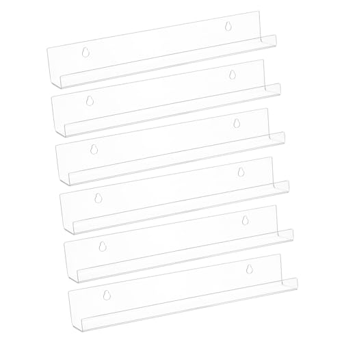 OUNONA 6 Stück Vinyl-Schallplatten-Display Zeitschriftenhalter kleines Schweberegal Plattenwand anzeigen Displayhalter aus Vinyl Vinyl-Regal Vinyl-Präsentationsständer Acryl Transparent OUNONA 6 Stück Vinyl-Schallplatten-Display Zeitschriftenhalter kleines Schweberegal Plattenwand anzeigen Displayhalter aus Vinyl Vinyl-Regal Vinyl-Präsentationsständer Acryl Transparent von OUNONA