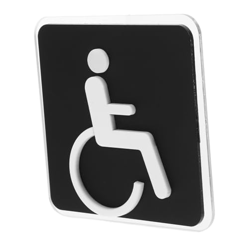 OUNONA Badezimmerbeschilderung Vinyl-Toilettenschild Aufkleber setzen Badezimmerdekor klein Badezimmerschild Toilettentürschild Badezimmer Wandschild Toilettenschilder WC-Zeichen Acryl OUNONA Badezimmerbeschilderung Vinyl-Toilettenschild Aufkleber setzen Badezimmerdekor klein Badezimmerschild Toilettentürschild Badezimmer Wandschild Toilettenschilder WC-Zeichen Acryl von OUNONA