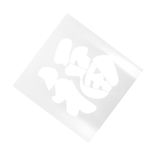 OUNONA Fu-Wort-Sprühfarbe-Vorlage Chinesische FU-Schablonen zum Malen kleine Schablonen zarte Schablonen Malschablonen Schablone für Holzmalerei das Haustier Transparent OUNONA Fu-Wort-Sprühfarbe-Vorlage Chinesische FU-Schablonen zum Malen kleine Schablonen zarte Schablonen Malschablonen Schablone für Holzmalerei das Haustier Transparent von OUNONA