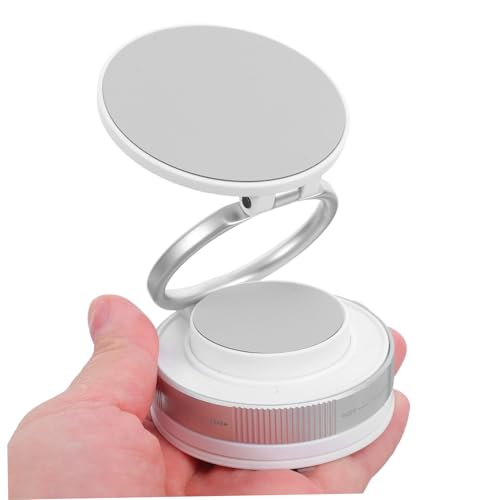 OUNONA Handyhalter Magnetischer Saugnapfbecher -telefonhalter Vakuumautohalterung Vakuummagnetklammer Drehbarer Magnetischer Autotelefonhalter Vakuumauto -telefonhalter Zinklegierung Weiß von OUNONA