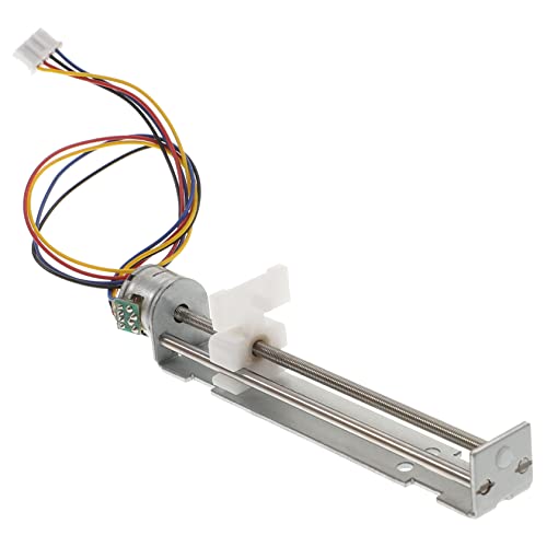 OUNONA Stepper Motor Linear Guide Aktuator Für DIY Cnc Router Schrittmotor Mit Secc Gehäuse Kunststoffschieber Für Kleine Lasergravierer Messgeräte Leicht von OUNONA