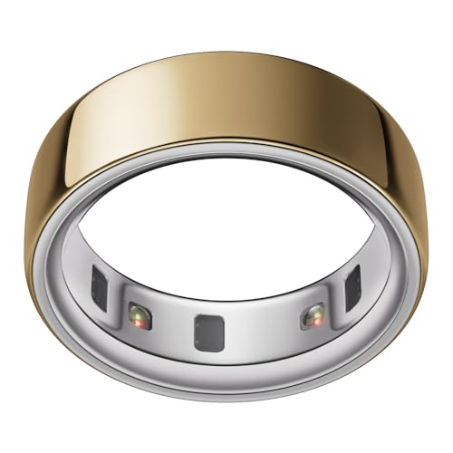 Oura Ring 4 - Gold - Größe 6 - Smart Ring | Messen Sie zuerst mit Oura Ring 4 Sizing Kit | Sleep Tracking Wearable - Herzfrequenz - Fitness Tracker - Bis zu 8 Tage Batterielaufzeit Oura Ring 4 - Gold - Größe 6 - Smart Ring | Messen Sie zuerst mit Oura Ring 4 Sizing Kit | Sleep Tracking Wearable - Herzfrequenz - Fitness Tracker - Bis zu 8 Tage Batterielaufzeit von OURA