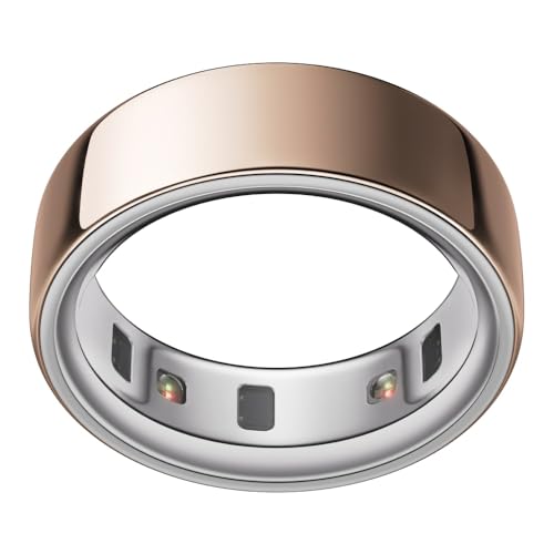 Oura Ring 4 - Rose Gold - Größe 15 - Smart Ring | Messen Sie zuerst mit Oura Ring 4 Sizing Kit | Sleep Tracking Wearable - Herzfrequenz - Fitness Tracker - Bis zu 8 Tage Batterielaufzeit Oura Ring 4 - Rose Gold - Größe 15 - Smart Ring | Messen Sie zuerst mit Oura Ring 4 Sizing Kit | Sleep Tracking Wearable - Herzfrequenz - Fitness Tracker - Bis zu 8 Tage Batterielaufzeit von OURA