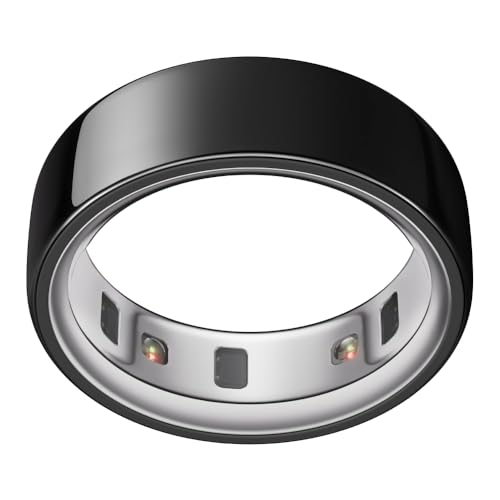 Oura Ring 4 - Schwarz - Größe 12 - Smart Ring | Messen Sie zuerst mit Oura Ring 4 Sizing Kit | Sleep Tracking Wearable - Herzfrequenz - Fitness Tracker - Bis zu 8 Tage Batterielaufzeit Oura Ring 4 - Schwarz - Größe 12 - Smart Ring | Messen Sie zuerst mit Oura Ring 4 Sizing Kit | Sleep Tracking Wearable - Herzfrequenz - Fitness Tracker - Bis zu 8 Tage Batterielaufzeit von OURA