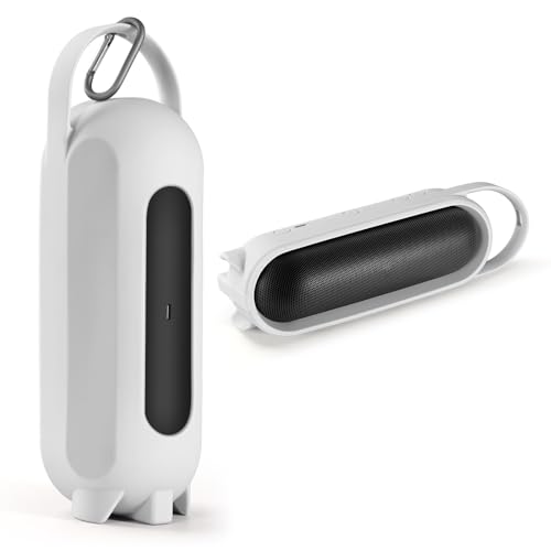 OURHZTB Silikon-Schutzhülle, kompatibel mit Beats Pill 2024, tragbarer, kabelloser Bluetooth-Lautsprecher, Reisetasche, Stand-Up-Schale mit Griff, Grau OURHZTB Silikon-Schutzhülle, kompatibel mit Beats Pill 2024, tragbarer, kabelloser Bluetooth-Lautsprecher, Reisetasche, Stand-Up-Schale mit Griff, Grau von OURHZTB